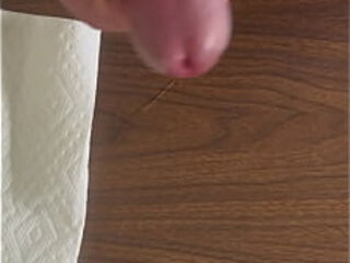 My thick cock finally cums. Sound Up!