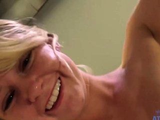 Kenzie's little petite pussy could barely take your cock.