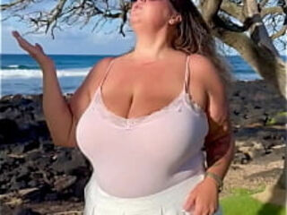 Just bouncing around under this tree sweating so I can make your pants tight.