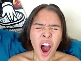 Petite Teen, Vaginal Orgasm When I Touch My Pussy