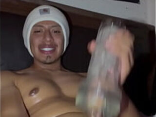 Stroking My Big Dick Without Cumming