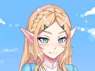 Researching with princess zelda