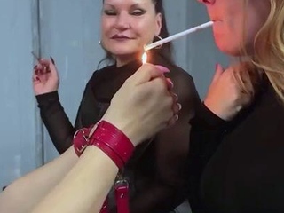 Herrin Silvia - Double Ashtray Slave