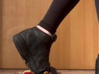 Crushing Apple under my high top sneakers