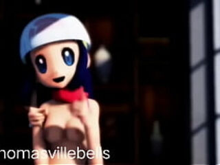 Pok&eacute_mon DAWN MMD 18