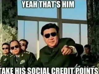take his social credit points