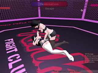 A good spank session in Kinky Fight Club