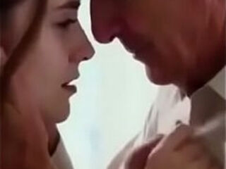 Step daddy kissing stepdaugher Kissing scene ( AI generated )