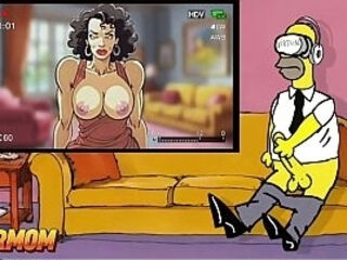 Cuckold Fantasies: My Slut Wife Cheats on Me with Other Men. Cartoon Simpsons Parody. Compilation