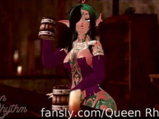 3D HQ Solo Breast Expansion POV QueenRhytm w/ Sound added
