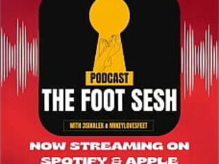 AND WE ARE LIVE! From Twitter/X to now Spotify &amp_ Apple Podcasts, The Foot Sesh podcast featuring myself &amp_ 3sixal ...