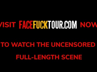 Big Tits Latina Slut Deep Throating Cock