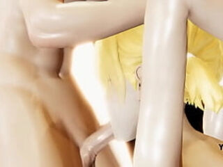 Yaoi - I fuck my Sissy Femboy&#039_s mouth