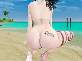 [Azur Lane] Hot n Cold Summer Nude Beach