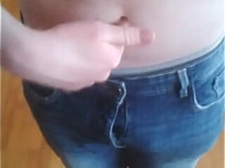 Albino innie belly botton soft fingering