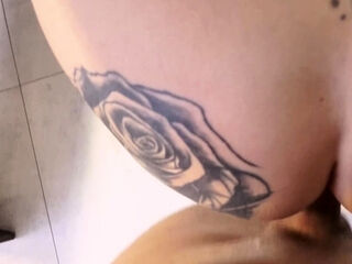 German amateur tattoo milf fucked privately at home
