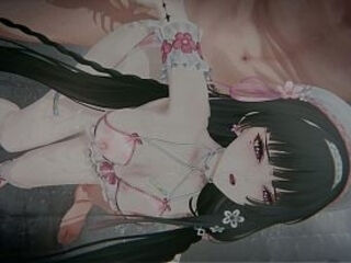 [Wuthering Waves] - Chisa Swimsuit &quot_HAVOC THREADS SEVERED&quot_ (Bound Swimsuit Resonator &amp_ POV Sandwich DP) (2K/60FPS) | (水着コンサル