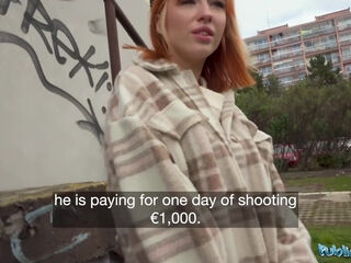 Beautiful russian redhead is so desperate for money, she let me use her however i want