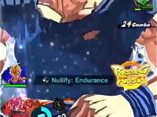 Jogando Uma partida de DB legends