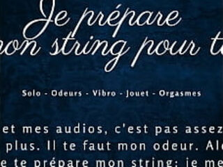 Je pr&eacute_pare mon string pour toi - french audio solo female