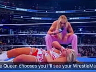 ITS OFFICIAL TIFFANY STRATTON VS CHARLOTTE FLAIR AT WRESTLEMANIA ...