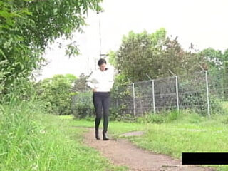 Pissing Ali Relieves Herself