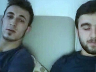 Big-Cock Turkish Daddies Masturbating on Cam