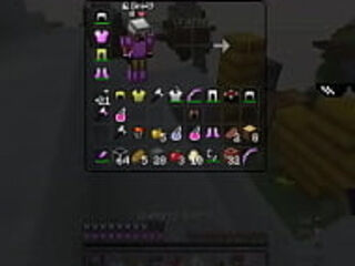 gameplay de minecraft skywars comentando con aiex