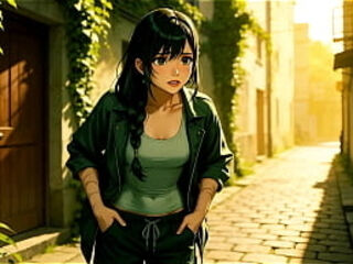 Repoblando la Tierra: La Enfermera Cachonda y el Vago Superviviente se Dan el Polvo M&aacute_s Caliente del Apocalipsis -Anime - Audio en espa&amp