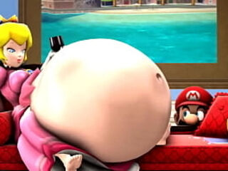 Princess Peach Vore Animation