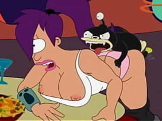 Sex on party Futurama