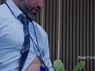Office DILF Takes My Twink Ass For A Ride