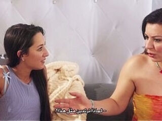 Lesbian party Alina Angel with Stepdaughter الينا انجل سكس جماعي مع بنت زوجها وصديقاتها