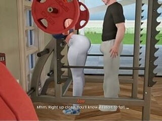 Mansion Days [ TABOO Hentai Game ] Ep.4 my GOTH ROOMATE wants to do her FIRST PORN with me !