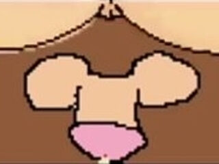 Abigail se sienta en las bolas de su enamorado