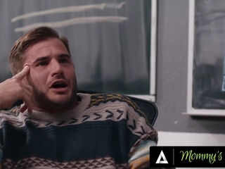 Slim Brunette Katrina Colt & Busty Blonde Kenzie Taylor Decided To Please The Teacher With Hot FFM