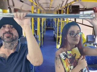 Bus Ride Thrills: Latina Student's Public Encounter