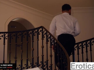 Slim Ebony Beauty Invites Her Husband To Please Her & Her Busty Curvy Lesbian Lover With His BWC