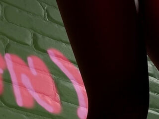 hot 3d girl pink hair