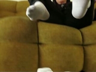 Smell my stinky socks, directly from the sneakerx, you foot sniffer!