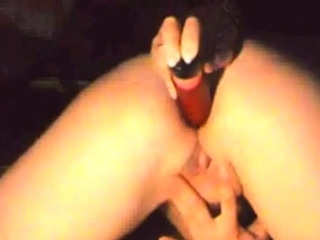 Busty Russian Mom Plays with Dildo on Webcam