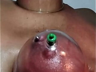 Trans tits pumping