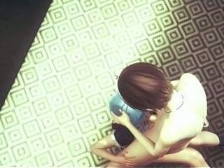 Yaoi Femboy - Nara Sex with other Femboy Blowjob - Sissy crossdress Japanese Asian Manga Anime Game Porn Gay