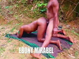 African pornstar fucked by the road side. fairytale becomes reality