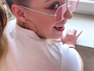 Schoolgirl on street, porch pounded, cum everywhere -