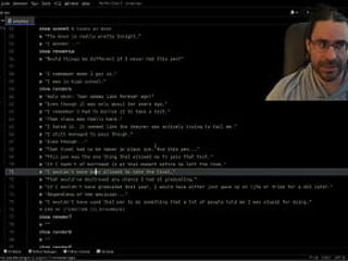 One Room Challenge: Character Dialogue