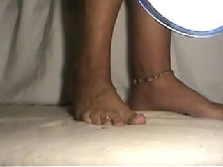 BLAIR,S TOES ON TONGUE TRAMPLE