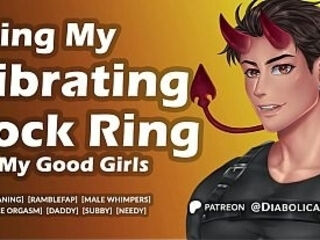 Male Moaning for You Using Vibrating Cock Ring || Male Whimpers and Moaning || Audio Porn for Women || Diabolical D3vil