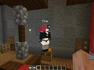 The Jenny mod Fapcraft Minecraft - Ellie being the true Goth girl we want and see her getting fucked