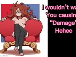 Mommy Android 21 Joi (Joi, Cei, Edging, Ruined Orgasm) (multiple cum points)